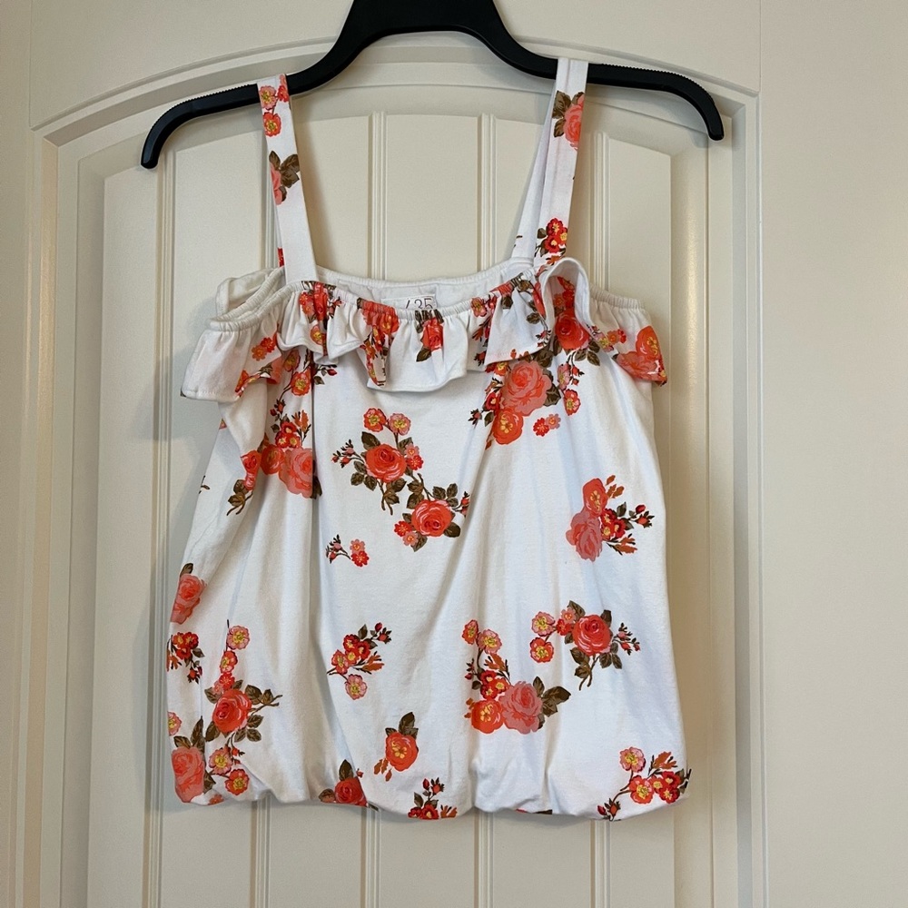Matilda Jane Cabbage Rose tank (size 12)